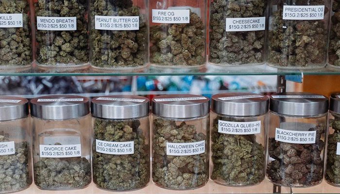 Operating Expenses cannabis dispensary jars of buds